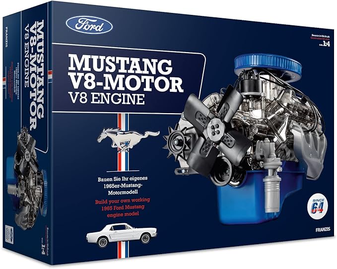 Franzis Mustang 289 V8 Engine Model – 2023